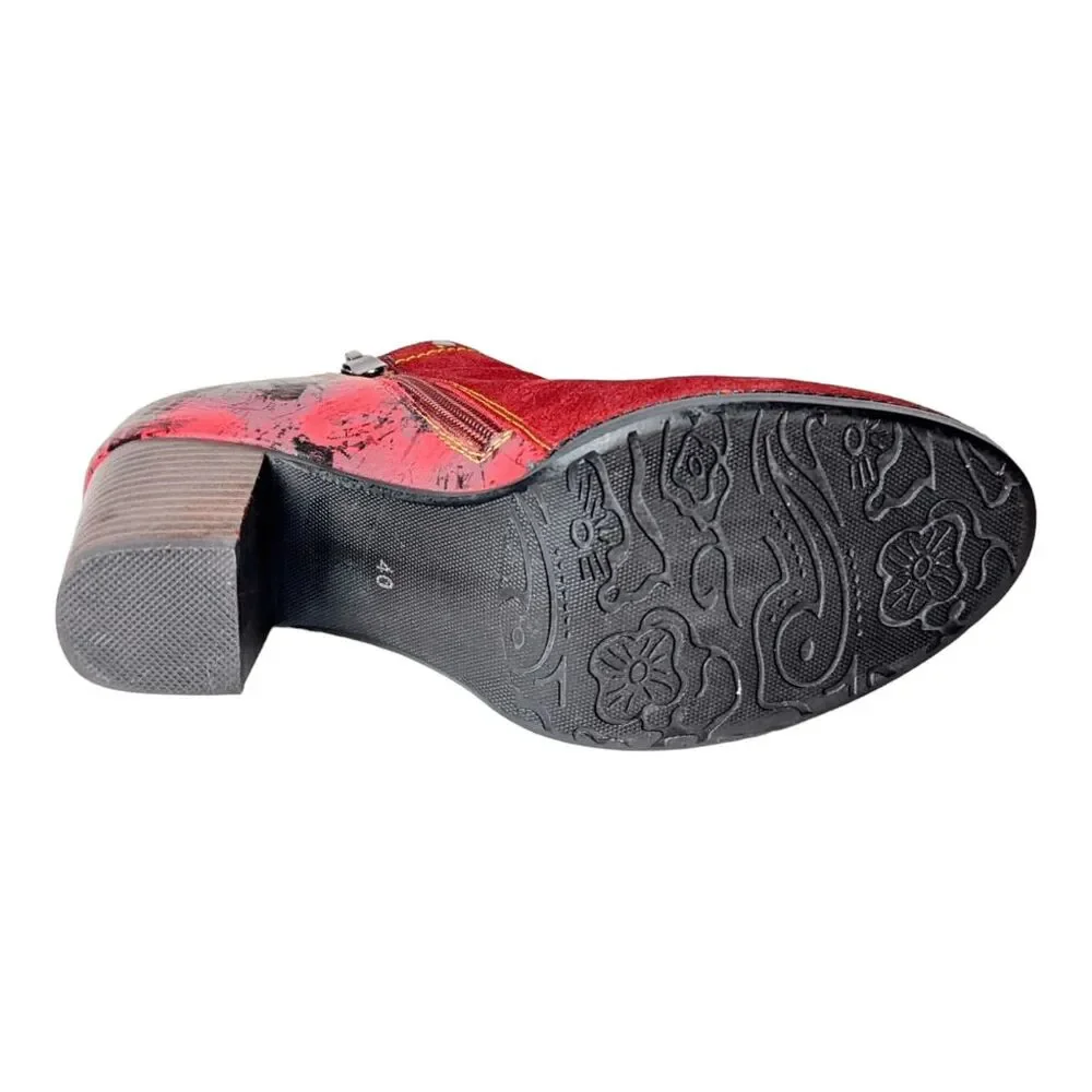 L'ARTISTE BY SPRING STEP Sabrina Ankle Boot Size 40EUR/US9.5